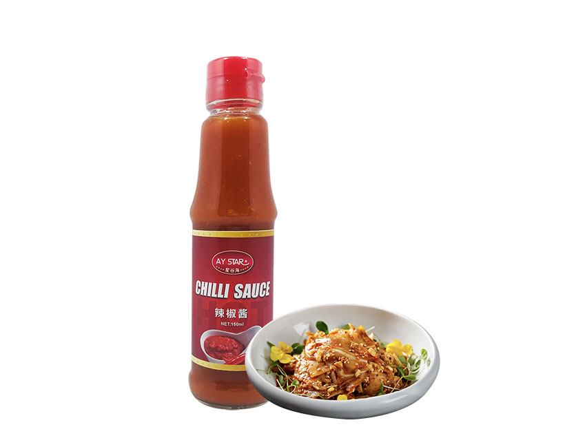 150ml Glass Bottle Chinese Manufacture Chilli  Sauce