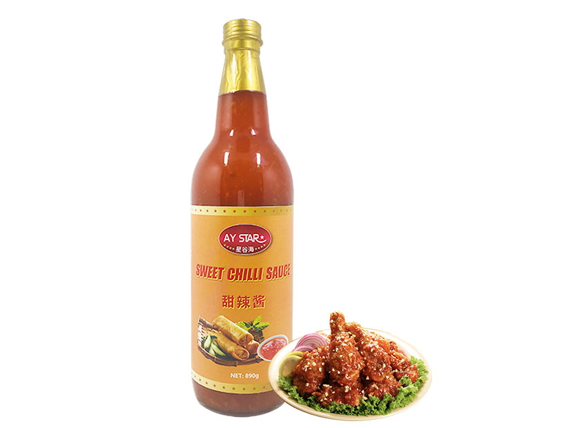 890g glass bottle  Halal Seasoning Sweet Chili Sauce