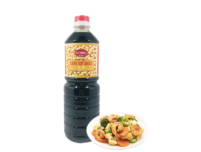 1L Wholesale Fast Delivery Liquid OEM Light Soy Sauce