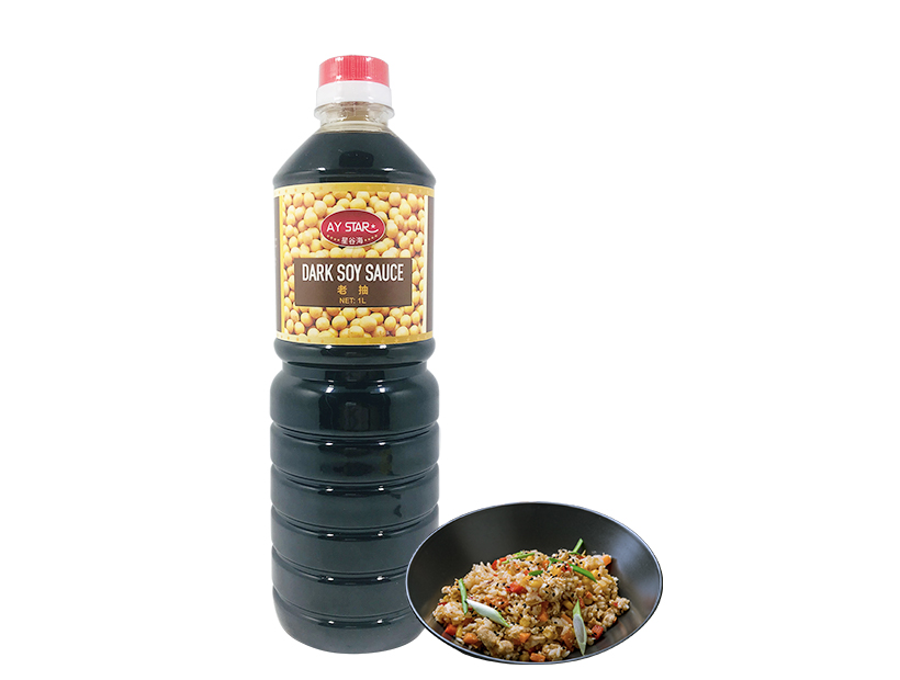 1L Traditional Wholesale Natural Brewing Black Dark Soy Sauce