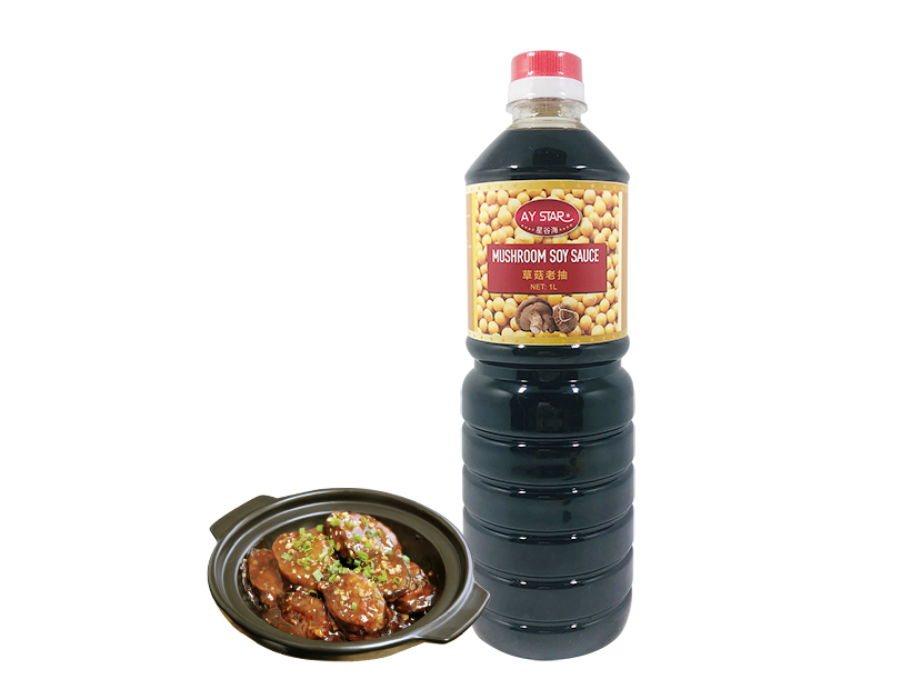 1L Halal Oriental Premium Wholesale Bulk Mushroom Soy Sauce