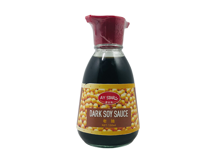 China Seasoning Wholesale 150ml Table Dark Soy Sauce