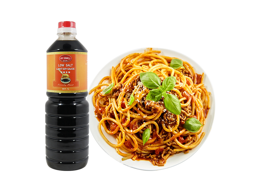 1L Authentic Chinese Seasoning Premium Less Salt Light Soy Sauce 