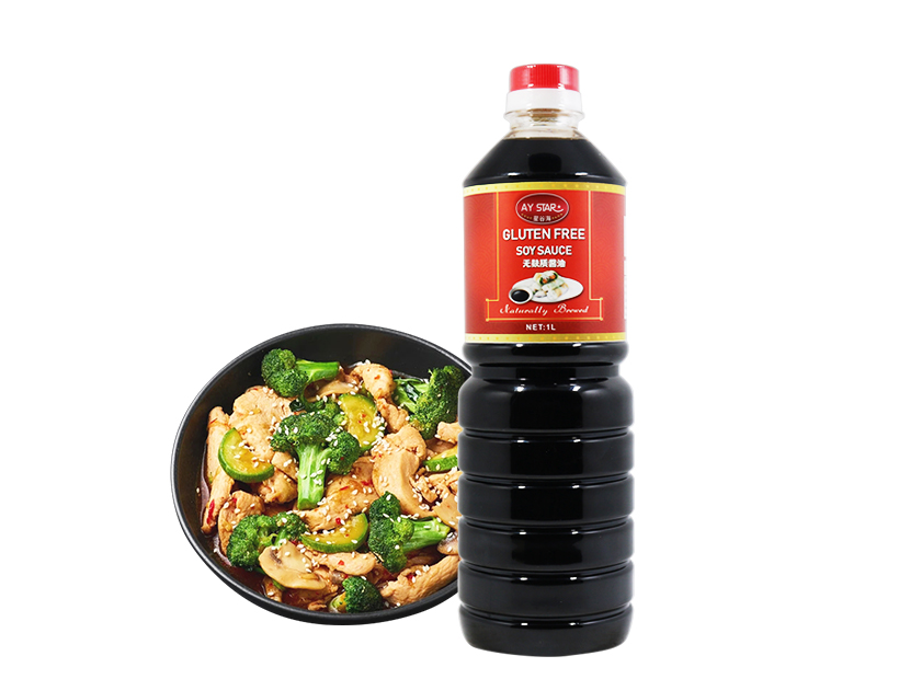 1LPrivate Label Chinese Seasoning Gluten Free Soy Sauce