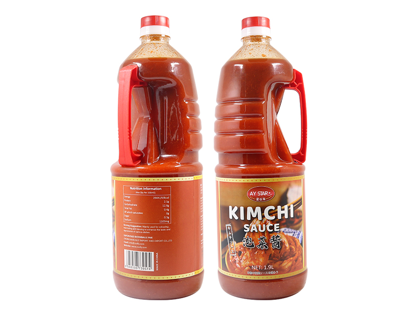 1.8L HACCP Hala OEM Factory Wholesale Price Supermarket Kimchi Sauce