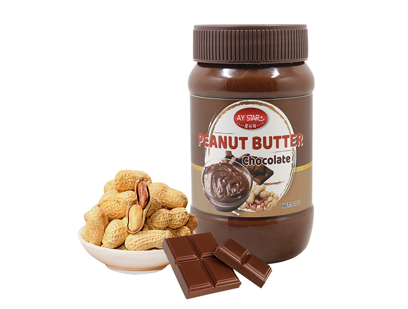 510g Organic Private Labels Wholesale Price Chocolate Peanut Butter