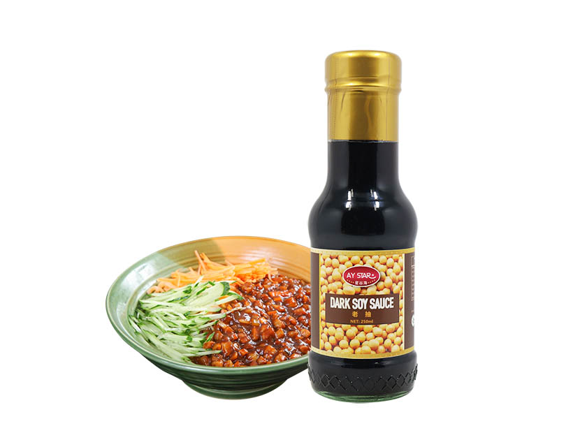 250ml Low Price Halal Cooking Seasoning Dark Soy Sauce