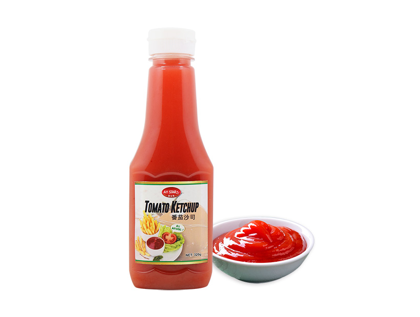 340g Sauce Factory OEM Custom Gluten Free Organic Ketchup Tomato Paste
