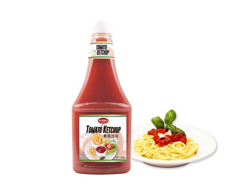 793g Manufacturer Squeeze Bottle Fresh Vegetable Tomato Ketchup