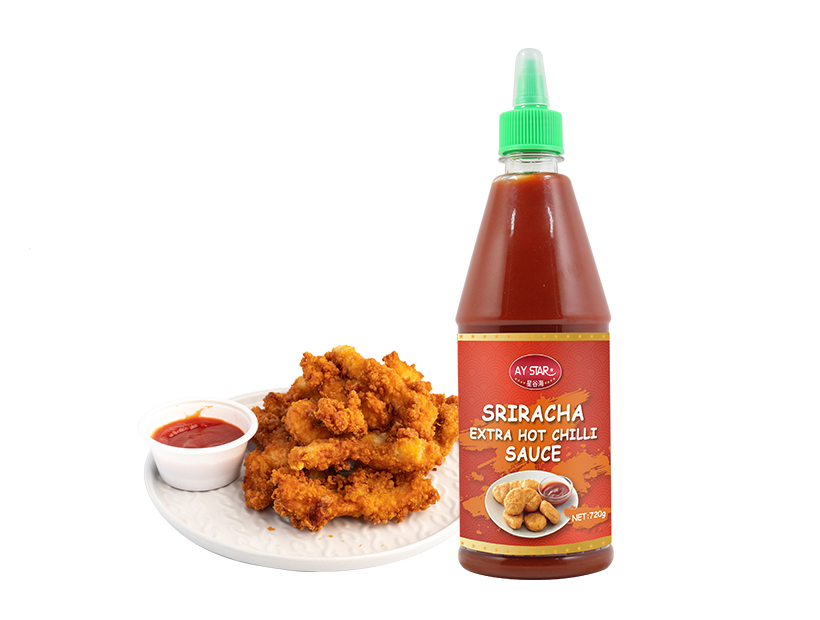 720g Thai Flavor Squeeze Bottle Hot spicy Kosher Sriracha Chilli Sauce