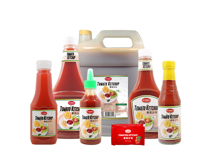 320g Fast Food Restaurant Take Away Squeeze bottle Tomato Ketchup