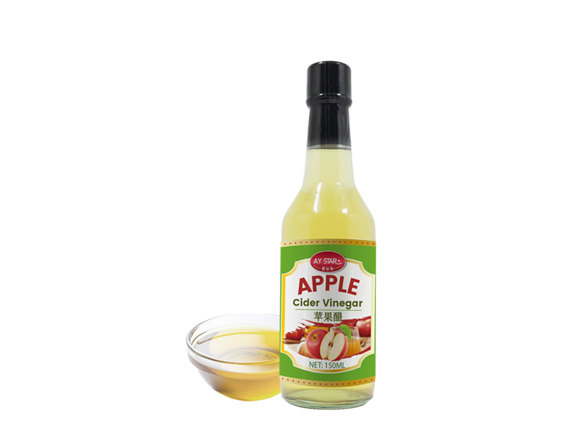 150ml Glass Bottle Restaurant OEM Brand Yummy Food Apple Cider Vinegar