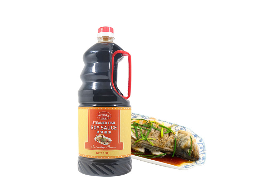 500ML Fast Delivery Vegan Low Sodium Black Steamed Fish Soy Sauce