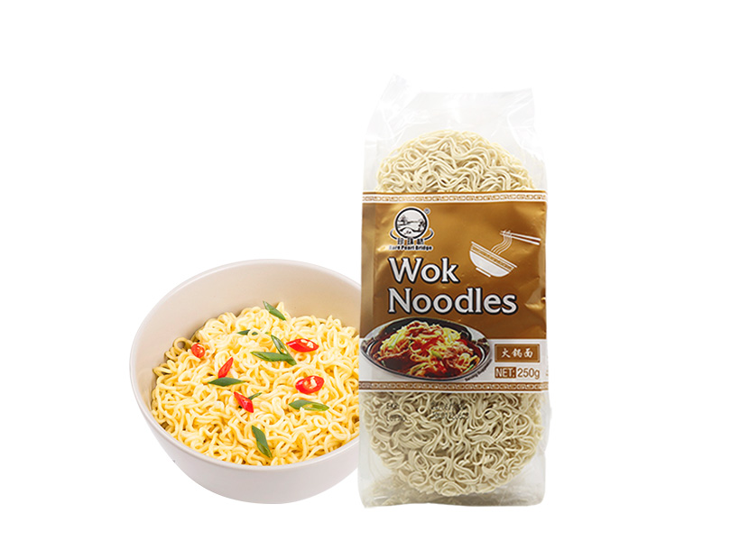 Chinese Instant Food Hotpot Noodle Bulk Wholesale Dry Wok Noodle