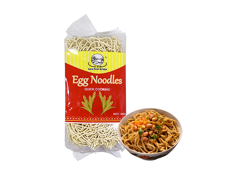 500g OEM Brand Bulk Bag Chinese Quick Cooking Dry Egg Noodle