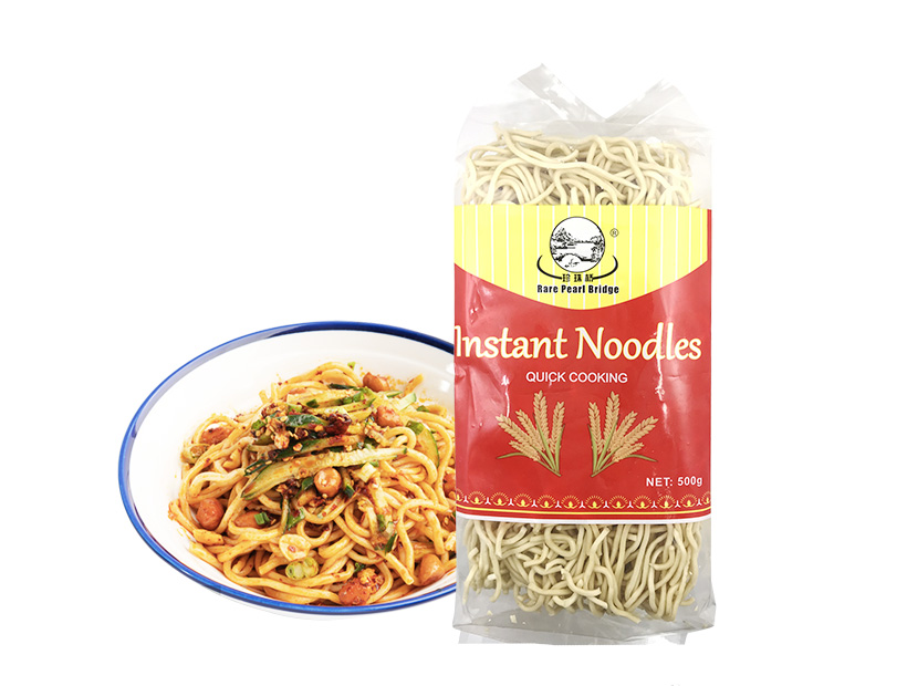 500g Low Calorie Low Sodium Free Sample Cheap Price Private Label Hot Pot Non Fried Instant Noodles