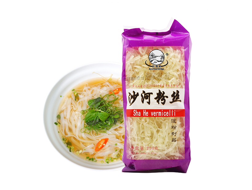 Chinese Pasta Bulk Wholesale 3mm Pho Rice Noodles 250g Dry Rice Vermicelli Gluten Free