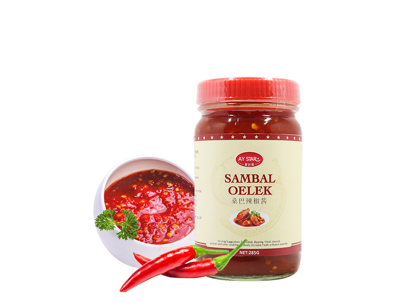 230g Chinese Manufacture OEM Brand Seasoning Traditional Sambal Oelek Sauce