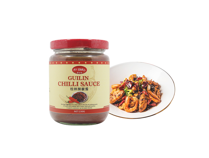 230g Jar Bottle Chinese Wholesale Bulk Guilin Chili Spicy Sauce