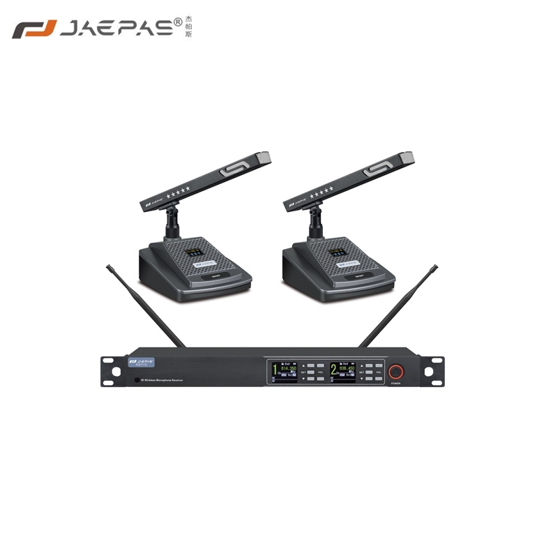 One drag two wireless conference microphone X87-2 square