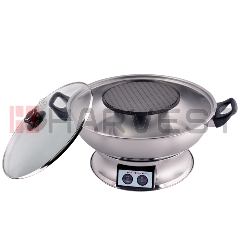 E24252    3.5L ELECTRIC HOT POT AND GRILL