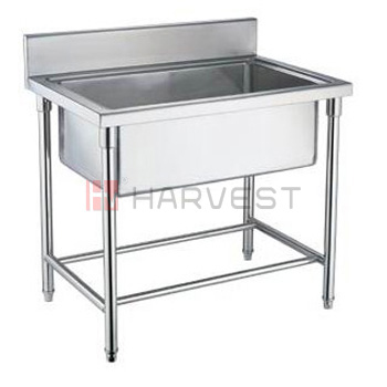 Q10104 S/S KITCHEN TABLE W/1 SINK