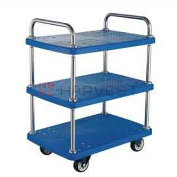 N10111-N10112 PLASTIC TROLLEY-3 TIER