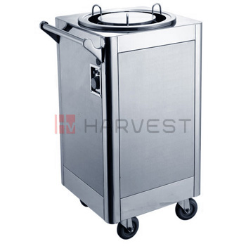 N12001 ELECTRIC PLATE TROLLEY-SINGLE WARMER WITH LID