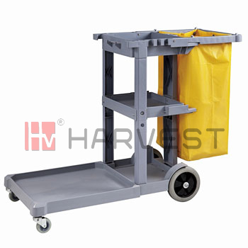N15102 N15104 JANITORIAL CART WITHOUT COVER, WITHOUT DOOR