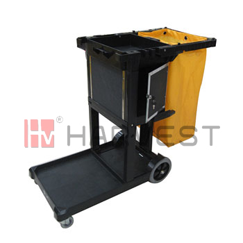 N15101 JANITORIAL CART W/COVER, WITHOUT DOOR