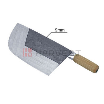 M22801-M22803 WOOD HANDLE CARBON STEEL PORK KNIFE