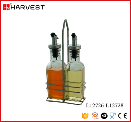 L12726-L12728 OIL & VINGER SET WITH RACK