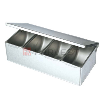 H10201-H10204 FLAVORING BOX W/S/S HOLDERS