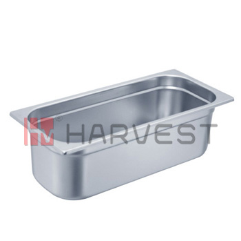 G17302 S/S ICE CREAM PAN WITH ANTI-JAM