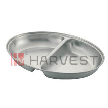 G18301-G18305 OVAL VEGETABLE DISH 2-DIVISION