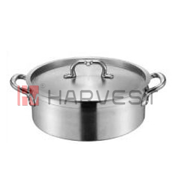 F10331-F10339 ALUM.STOCK POT W/LID-SANDWICH BOTTOM