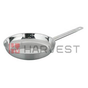 E11501-E11507 S/S FRY PAN(SINGLE HANDLE)-SANDWICH BOTTOM