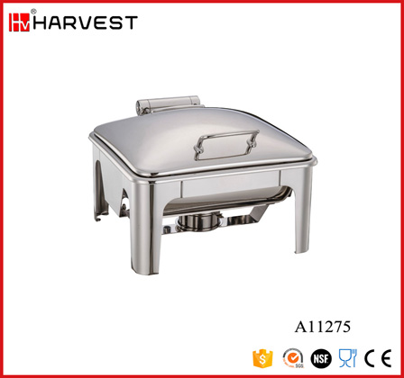 A11275 2/3 SIZE SPRING HINGED INDUCTION CHAFING DISH