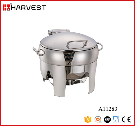 A11283 ROUND SPRING HINGED INDUCTIONS SOUP STATION