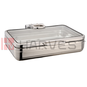 Model:A11161A Name:FULL SIZE INDUCTION CHAFER TOP W/GLASS WINDOW LID Specification: CHAFER DISH  SPE