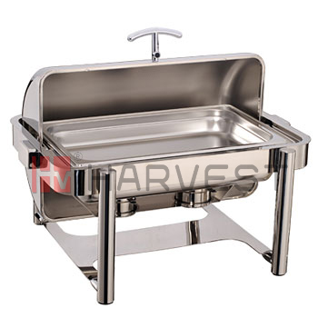 A11001 Name:S/S ROLL TOP OBLONG CHAFER