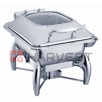 A11126  HYDRAULIC INDUCTION CHAFING DISH W/GLASS WINDOW