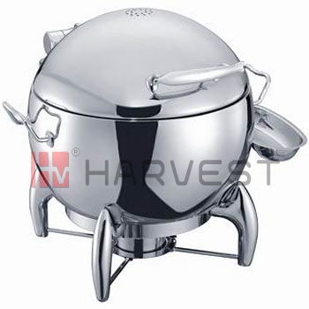 Model:A11192A Name:ROUND INDUCTION CHAFING DISH W/GLASS WINDOWED LID Specification: CHAFER DISH  SPE