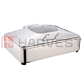 A11141C  MECHANICAL INDUCTION CHAFING DISH W/ELECTRIC HEATER