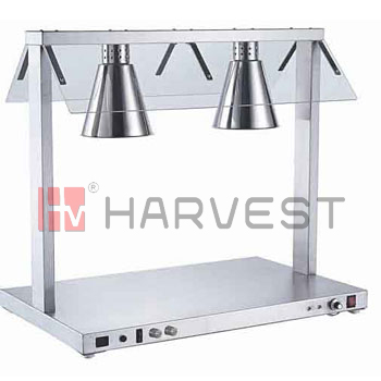 A11402 Name:Dual Lamps Food Warmer with Electric heated base