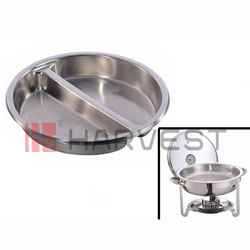 A11933 Name:ROUND DIVIDED FOOD PAN FOR ROUND CHAFER