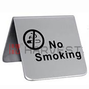 D13703-D13704  S/S  SMOKING TABLE SIGN 