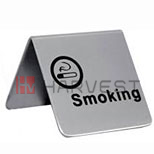 D13703-D13704  S/S  SMOKING TABLE SIGN 