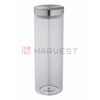 H11804 名称：玻璃储物罐(钢盖)