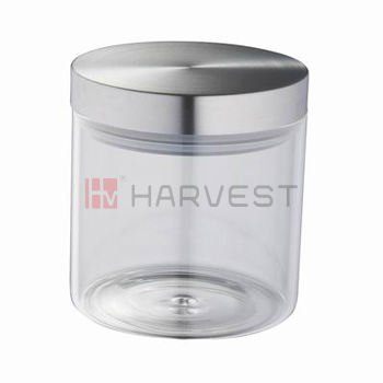 H11811 名称：玻璃储物罐(钢盖)